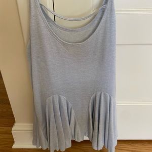 Blue Spaghetti Strap Top